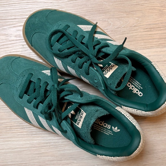 adidas Gazelle Bold in Collegiate Green Women's Size 6 1/2 - Picture 5 of 8